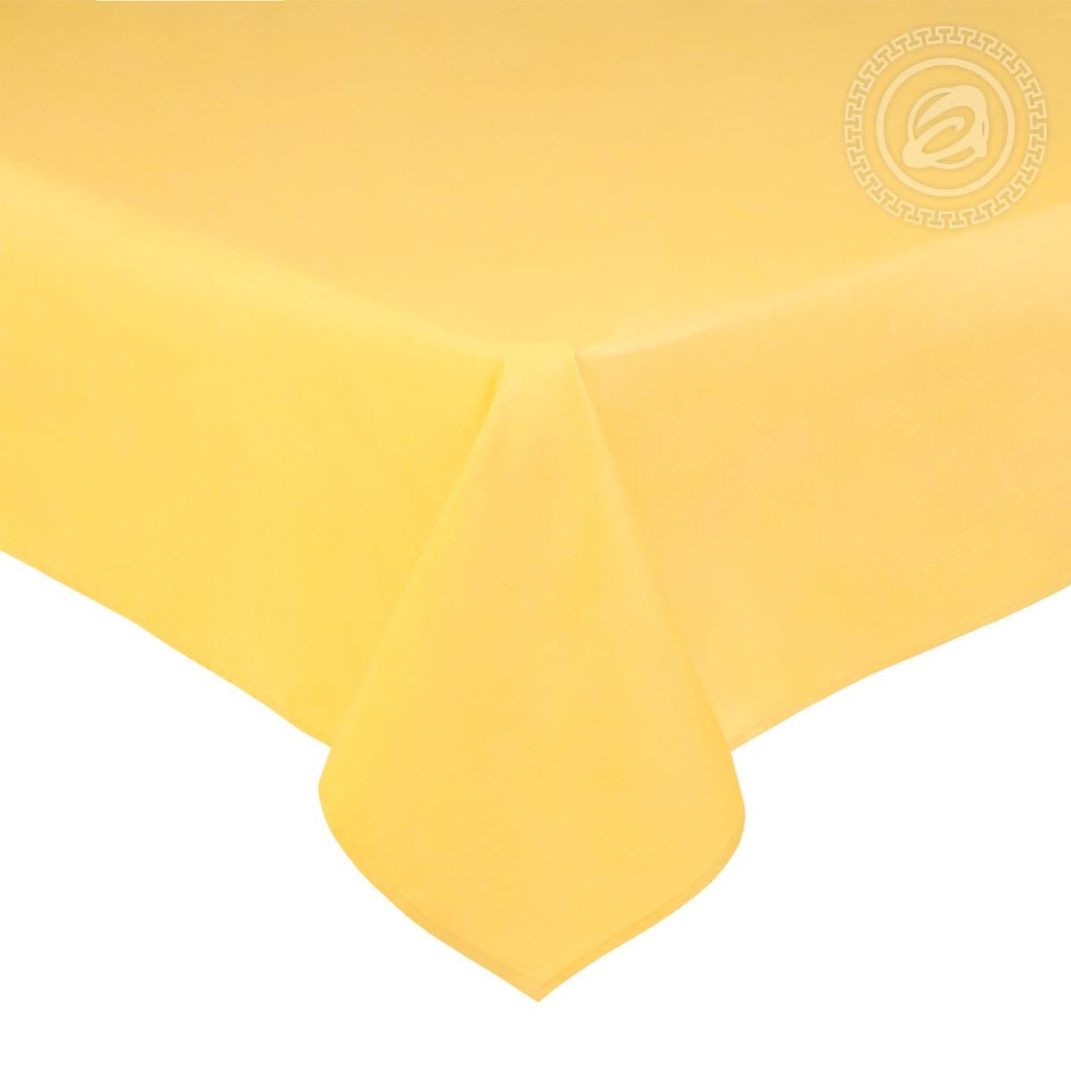 фото Простыня обычная из сатина "арт дизайн" желтый 1.5 спальный артпостель