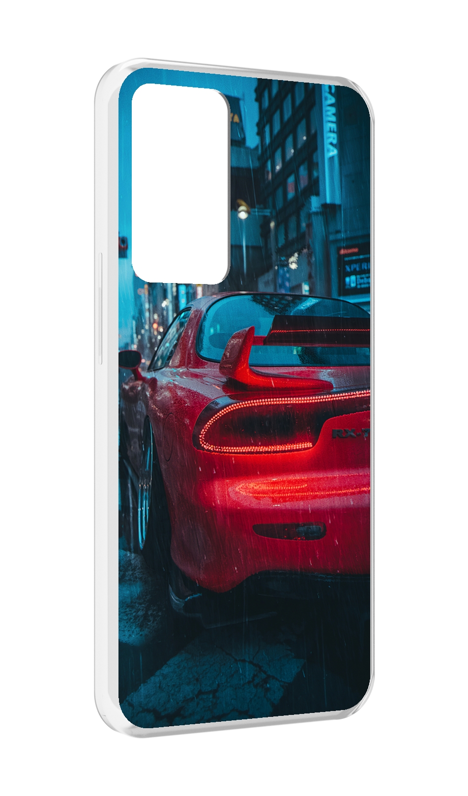 

Чехол MyPads мазда-рх7 для OPPO Reno 8 Lite, Прозрачный, Tocco