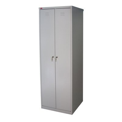 Шкаф для одежды металлический Cobalt ШРМ-АК-800 (2 отделения, 800x500x1860 мм), 125454