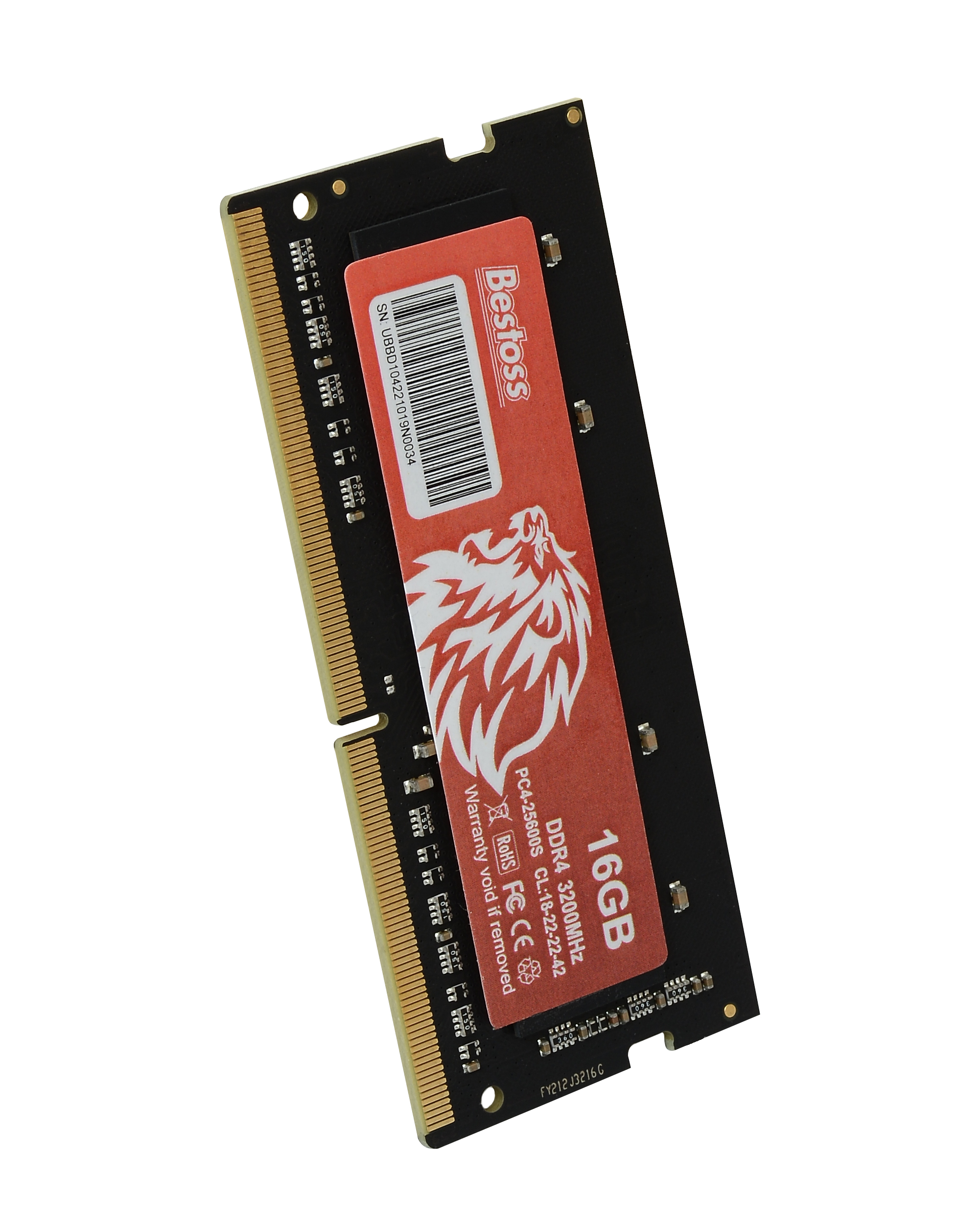 Оперативная память 16Gb Bestoss DDR4 SODIMM 3200MHz PC4-25600S