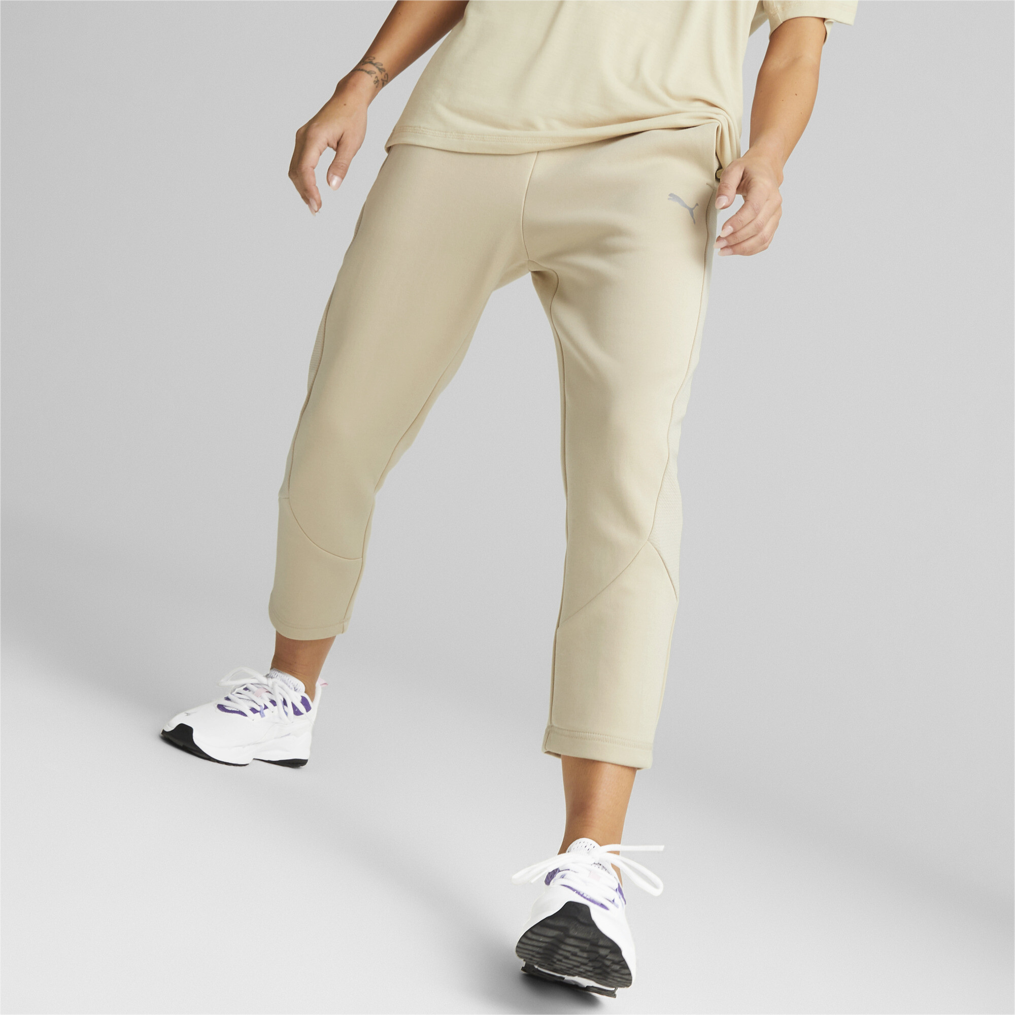 Спортивные брюки женские PUMA 67311888 бежевые M