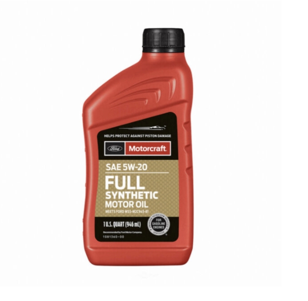 фото Ford масло моторное motorcraft full synthetic 5w-30 синтетическое 0,946 л xo5w30q1fs