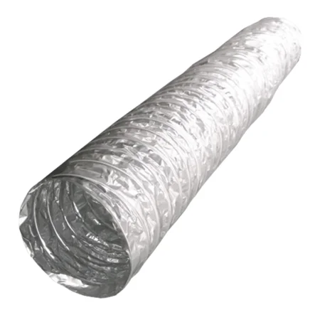 Воздуховод гибкий армированный, металлизированная пленка 70 мкм, L до 10м, AF315, ЭРА