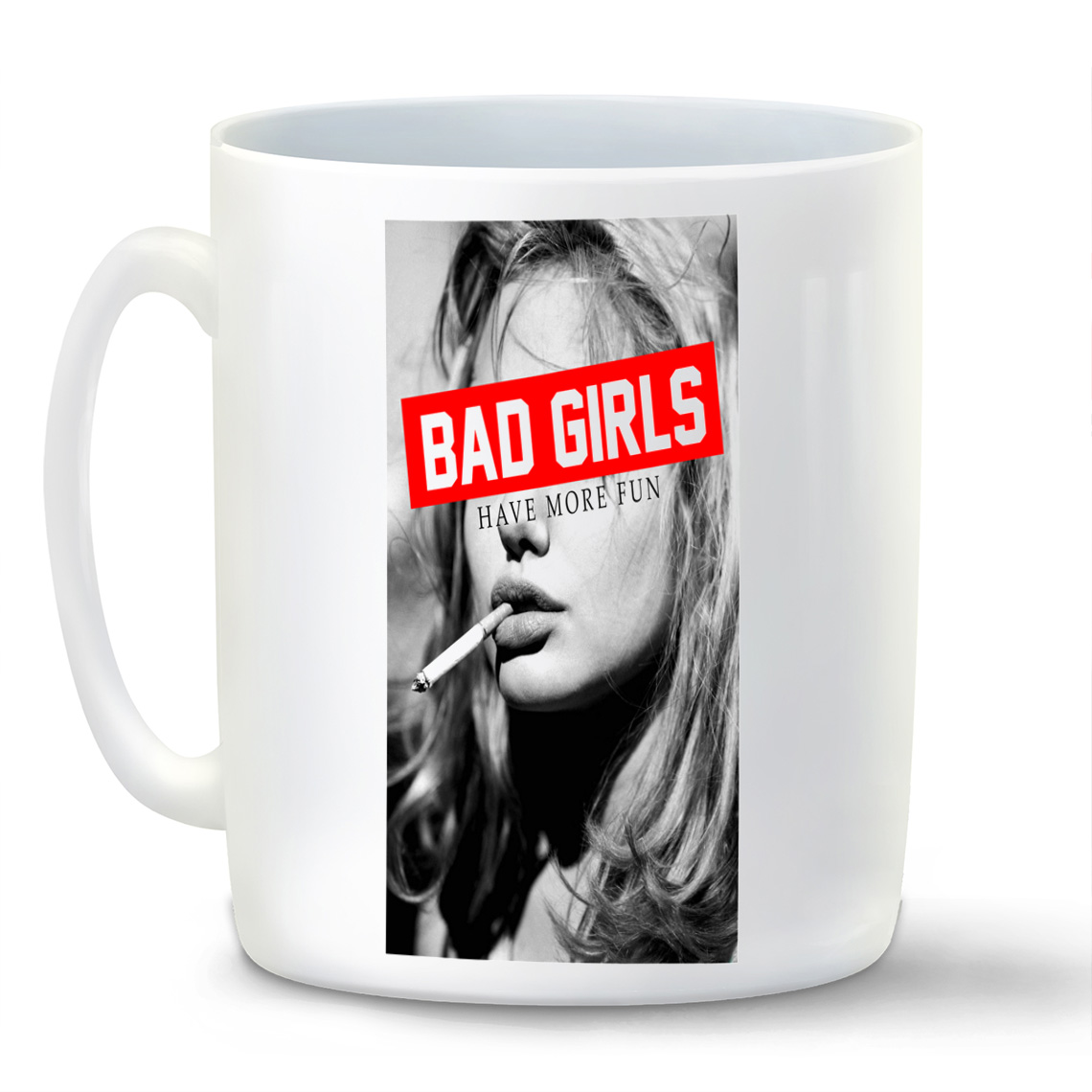 

Кружка CoolPodarok Bad girl have more fun
