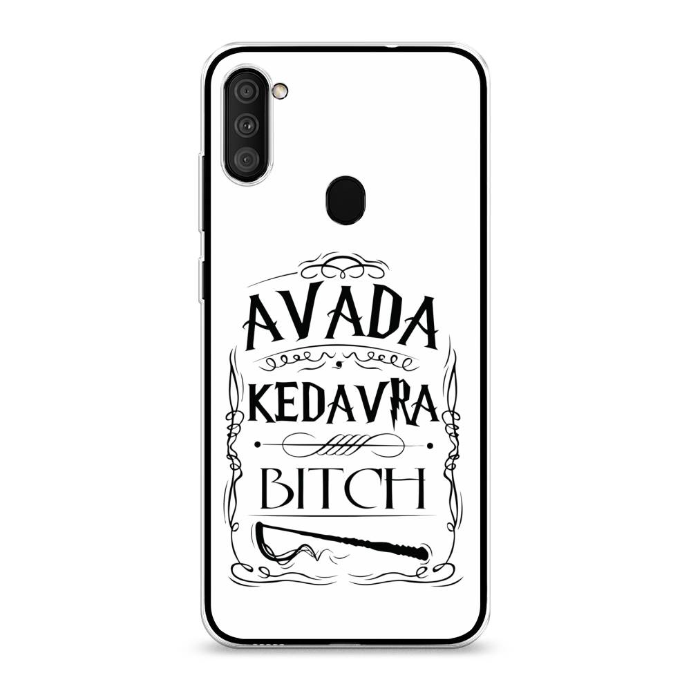 

Чехол на Samsung Galaxy A11 "Avada kedavra bitch", Белый;серый;черный, 2100150-6