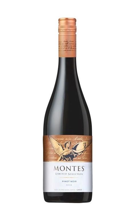 

Вино сухое красное Montes Limited Selection Pinot Noir 2018, Чили, 0.75 л