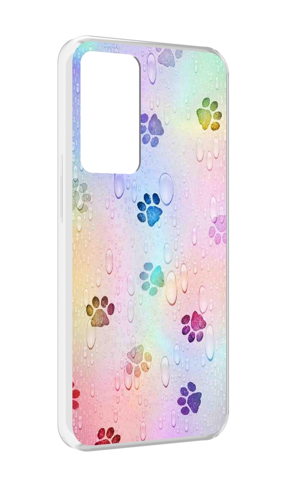 

Чехол MyPads лапки для OPPO Reno 8 Lite, Прозрачный, Tocco
