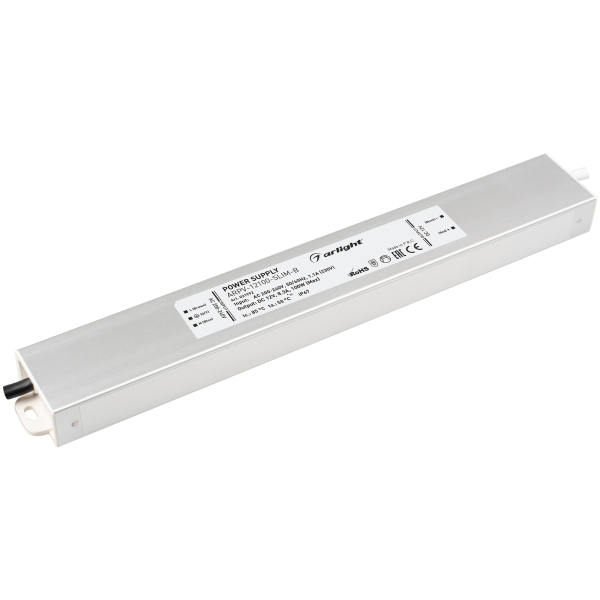 

Блок питания ARPV-12100-SLIM-B (12V, 8.3A, 100W) (ARL, IP67 Металл) Arlight