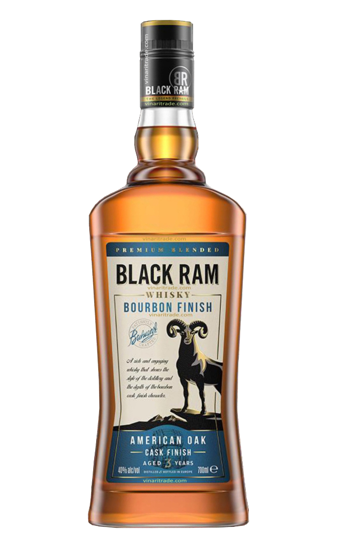 Виски Black Ram Bourbon Finish, 0.7 л