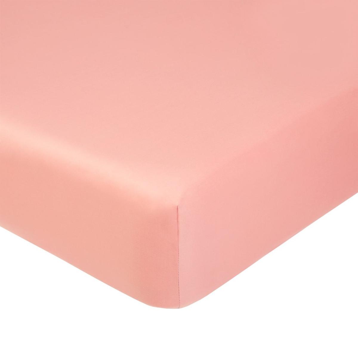 фото Простыня на резинке "арт постель" сатин; розовый 140х200 артпостель