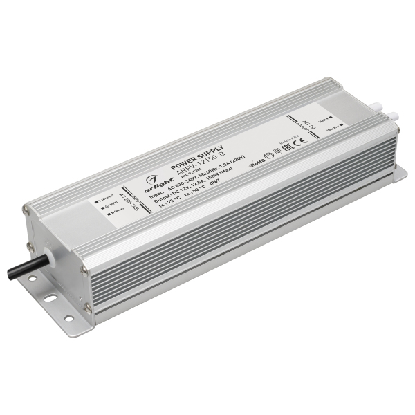 

Блок питания ARPV-12150-B (12V, 12.5A, 150W) (ARL, IP67 Металл) Arlight