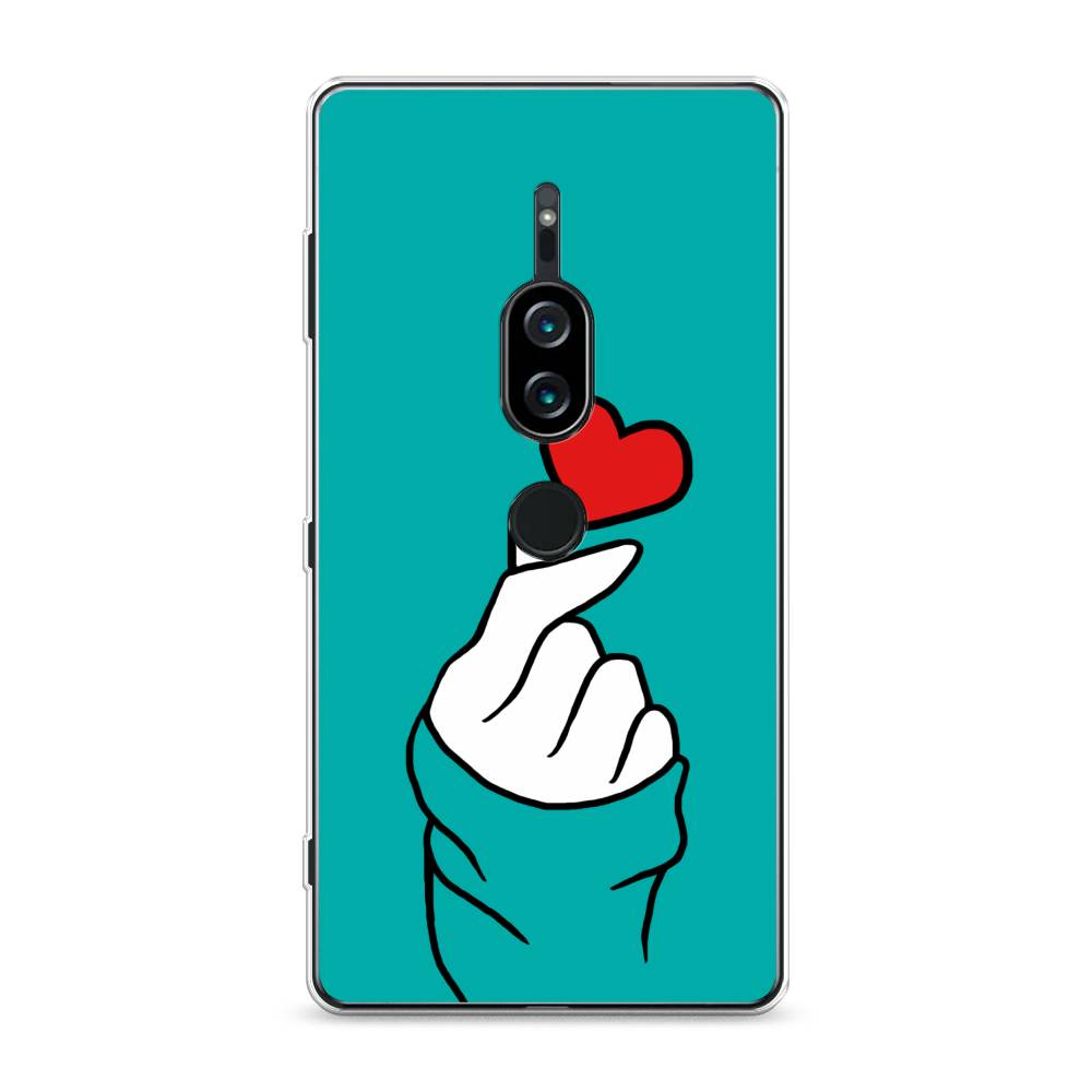 

Силиконовый чехол "Маленькое сердечко" на Sony Xperia XZ2 Premium, 53350-7
