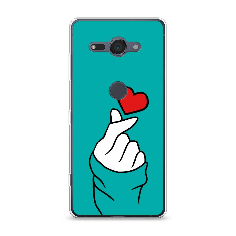 

Чехол Awog на Sony Xperia XZ2 Compact "Маленькое сердечко", Разноцветный, 52950-7