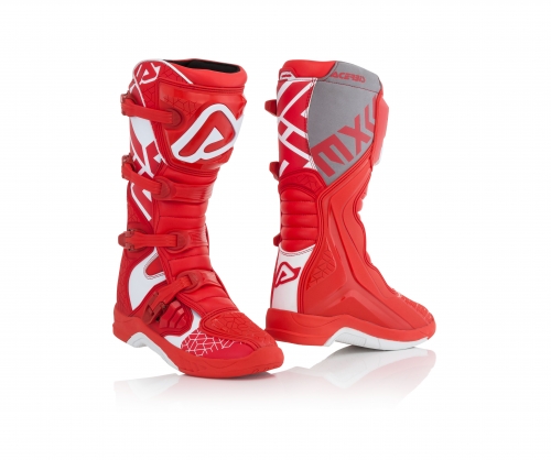 

Мотоботы кроссовые Acerbis X-TEAM Red/White (р.47)
