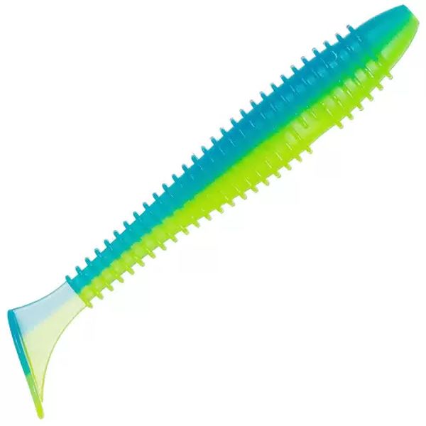 

Силиконовая приманка Trigger Baits SI Fat 90мм. 98/89 6шт., Зеленый;голубой, Swing Impact Fat