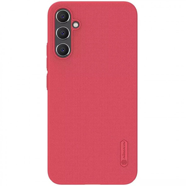 

Матовый чехол Nillkin Super Frosted Shield для Samsung Galaxy A34, красный, Super Frosted Shield