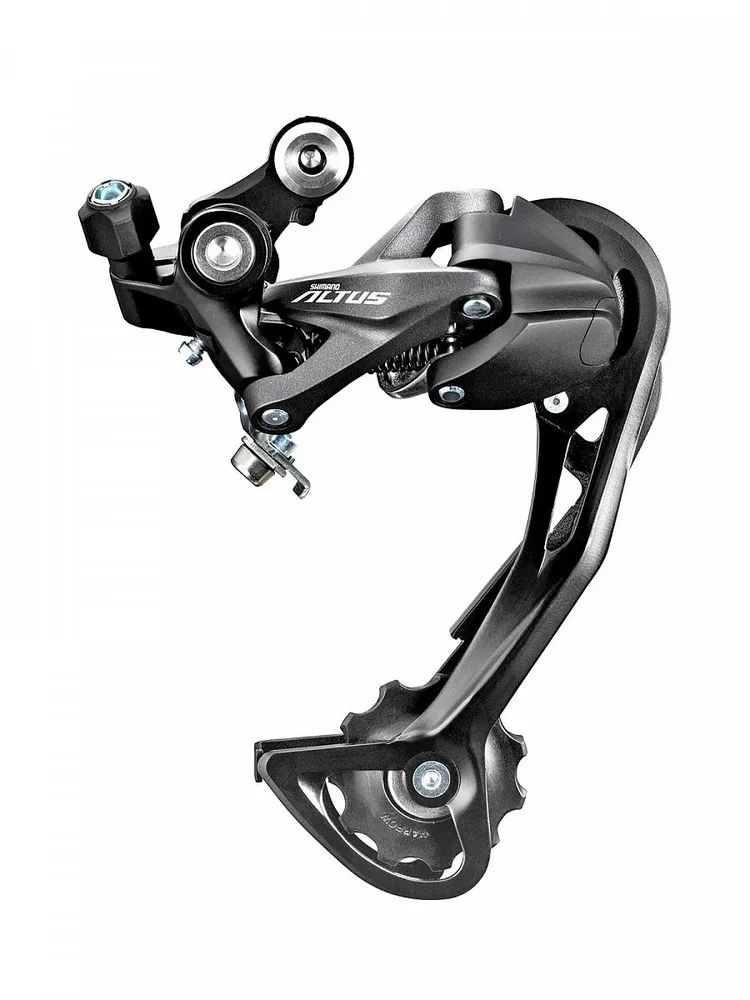 

Задний переключатель Shimano Altus, M2000, SGS, 9ск., черн., Черный, Altus