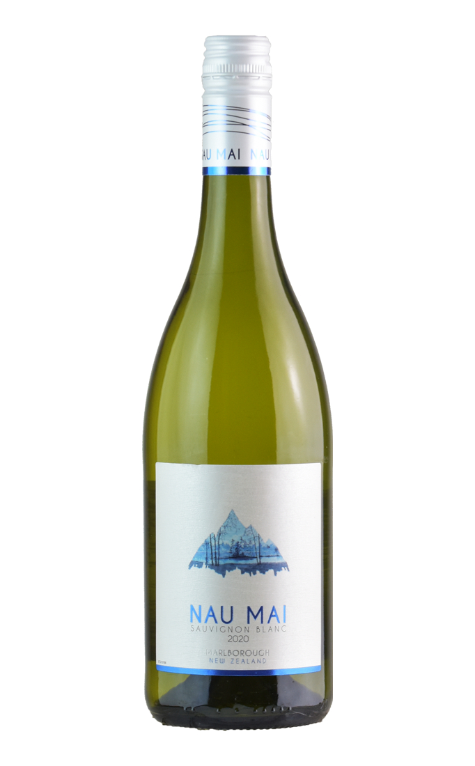 Вино сухое белое Nau Mai Sauvignon Blanc Marlborough, Новая Зеландия, 0.75 л