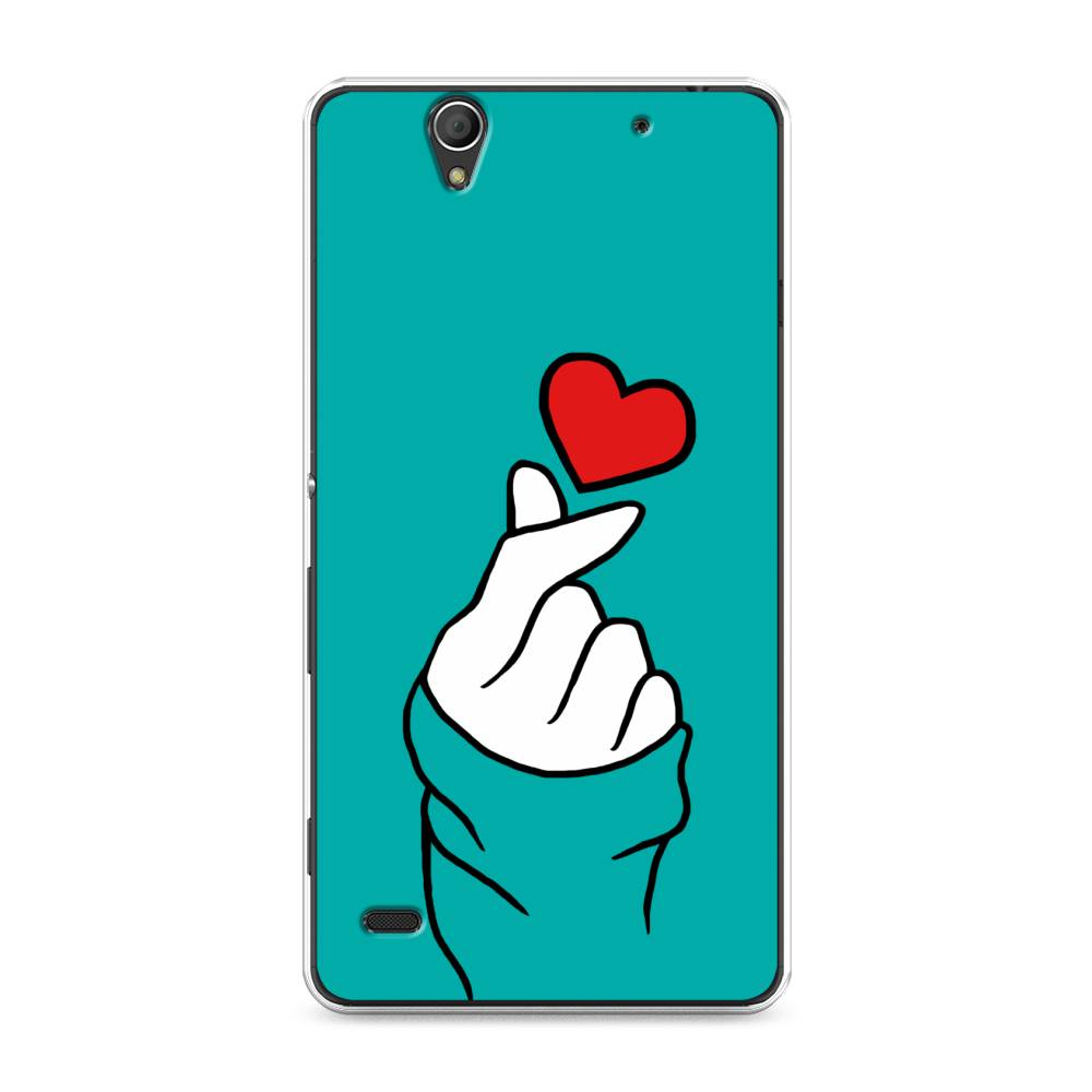 

Чехол Awog на Sony Xperia C4 "Маленькое сердечко", Разноцветный, 52650-7