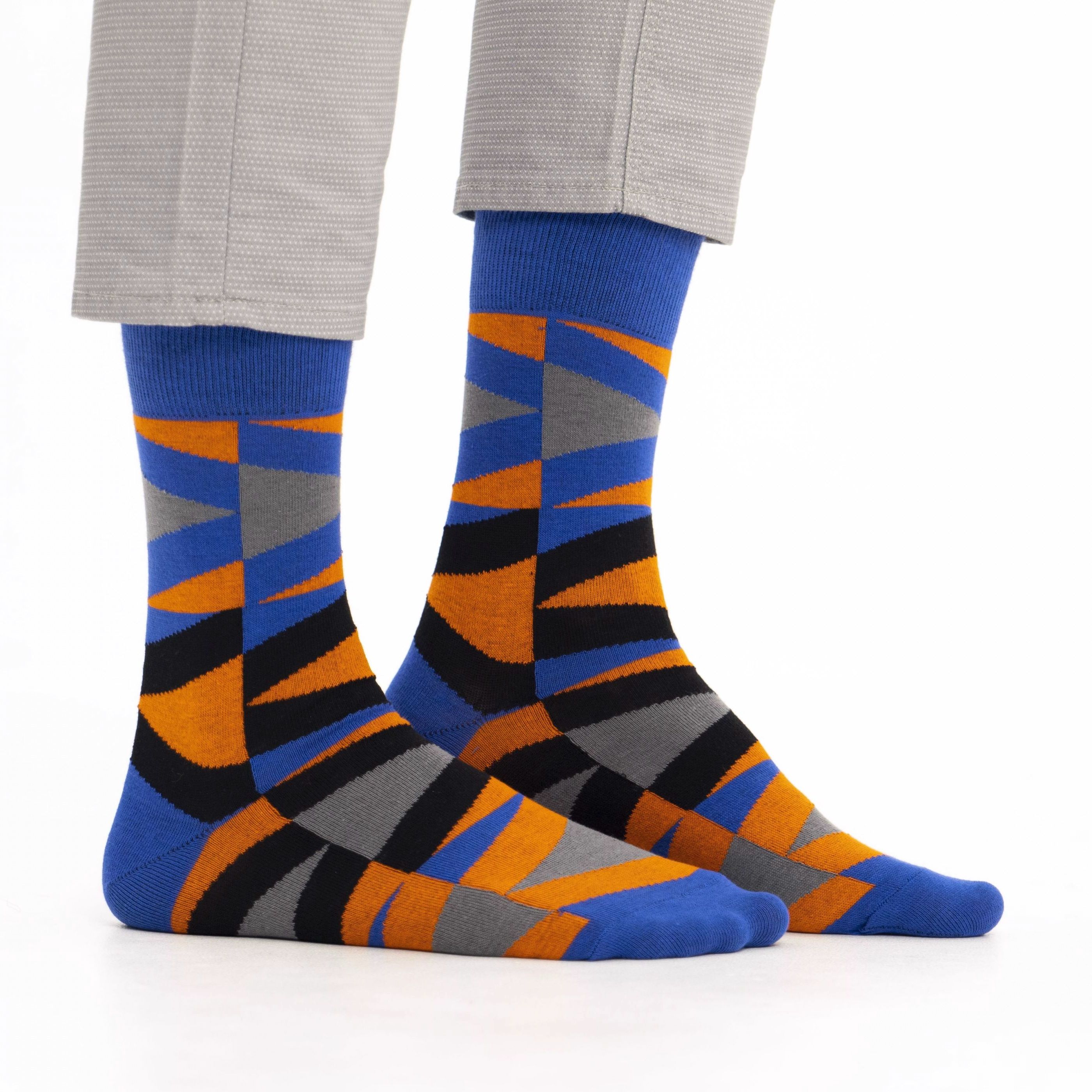 

Носки мужские St. Friday Socks 894533 разноцветные, Оранжевый;синий, 894533