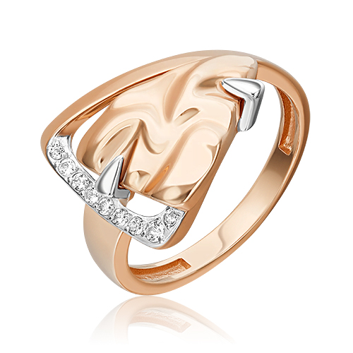 

Кольцо из золота р. 16 PLATINA jewelry 01-5659-00-201-1110, топаз, 01-5659-00-201-1110