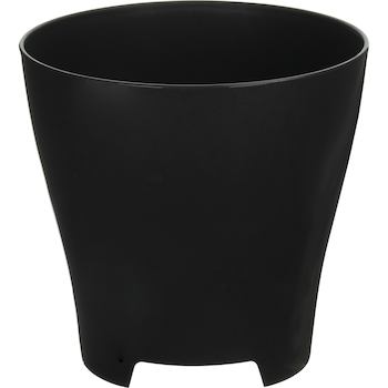 

Кашпо Plastia Luna антрацит 30 см