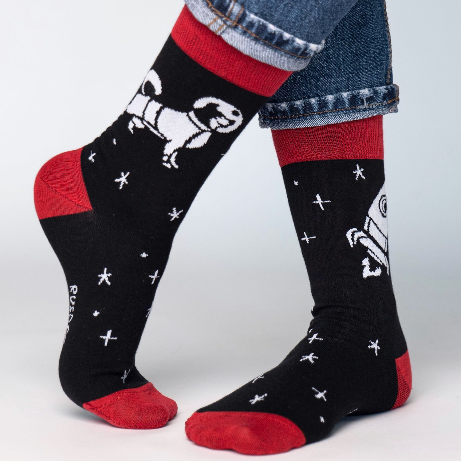 

Носки мужские St. Friday Socks 433-19/2.11 разноцветные, Красный;черный, 433-19/2.11