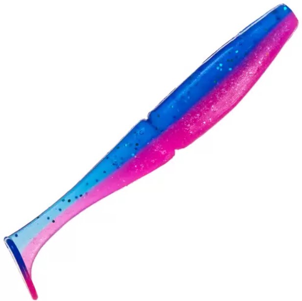 

Силиконовая приманка Trigger Baits Gambler 105мм. 100/101 5шт., Розовый;синий, Gambler