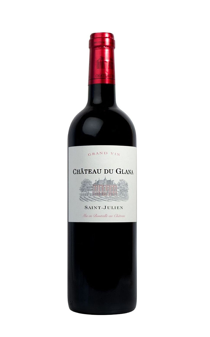 

Вино сухое красное Chateau Du Glana Saint-Julien 2017, Франция, 0.75 л