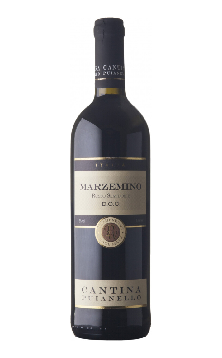 Вино полусладкое красное Puianello Marzemino Rosso Semidolce, Италия, 0.75 л