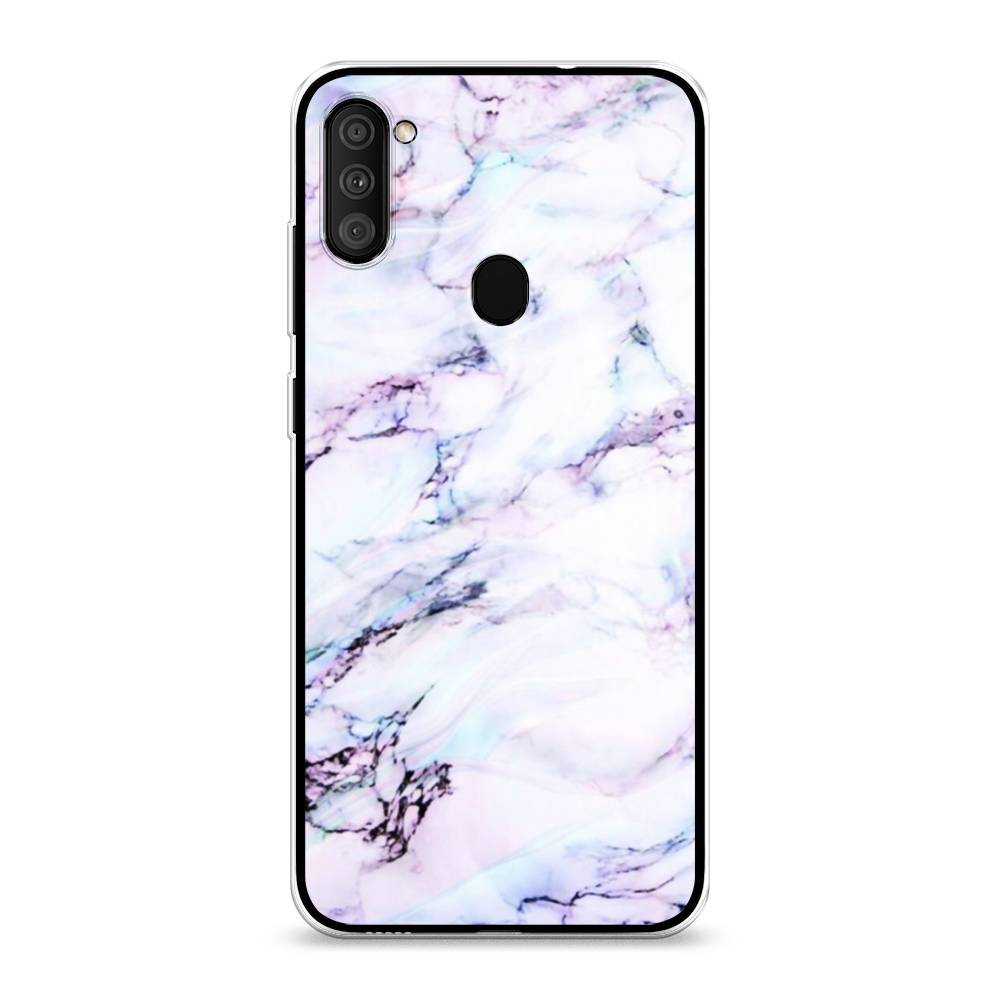 

Чехол на Samsung Galaxy A11 "Радужный мрамор", Серый;фиолетовый, 2100150-3