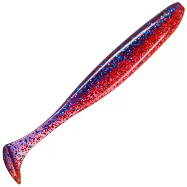 

Силиконовая приманка Trigger Baits ES 90мм. 320 7шт., Фиолетовый;красный, Easy Shiner