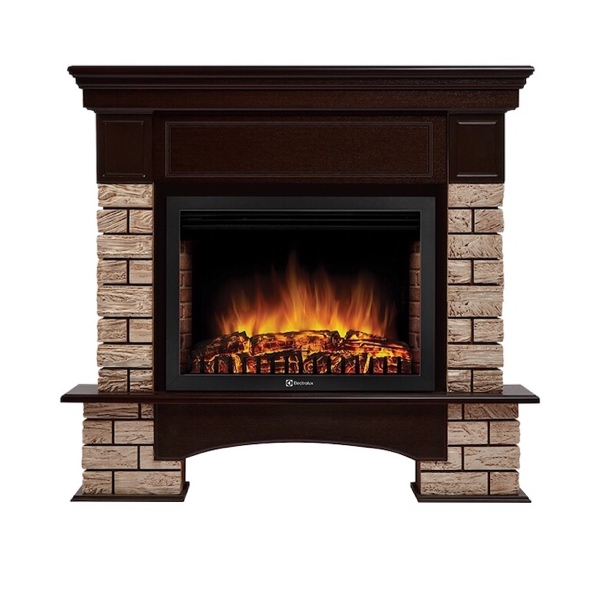 

Портал Forte Wood 25 камень коричневый шпон темный дуб, НС-1292158