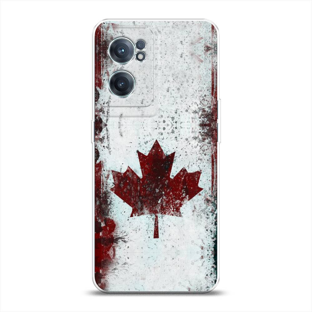 

Чехол Awog на OnePlus Nord CE 2 5G / ВанПлас Nord CE 2 5G "Канада", Белый;красный;черный, 152650-5
