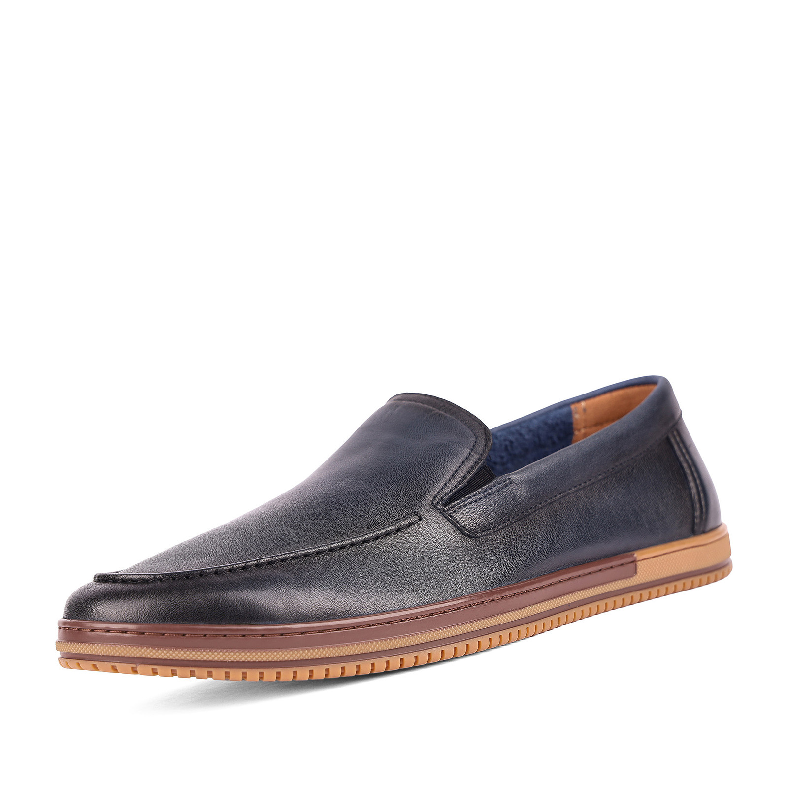 

Лоферы мужские Zenden 110-41MV-022K синие 42 RU, Синий, 110-41MV-022K