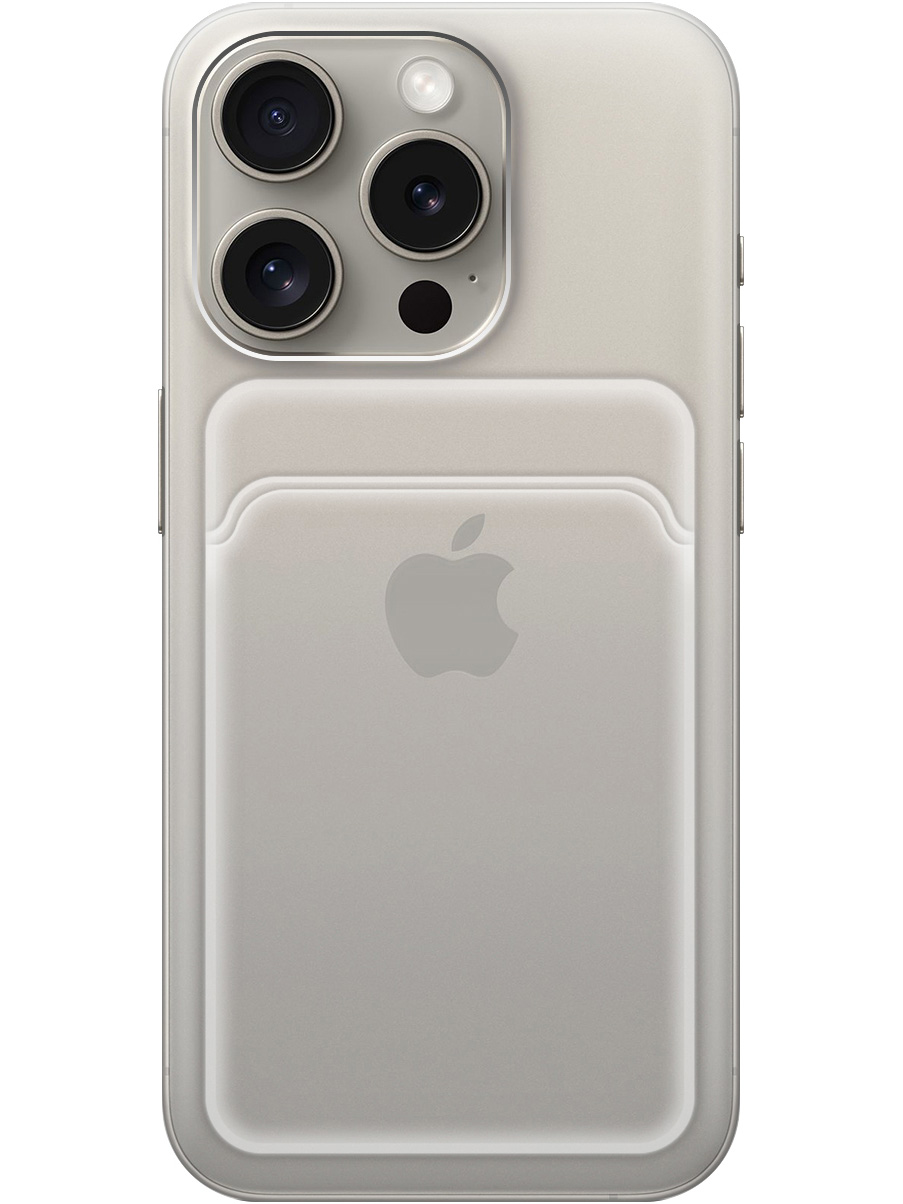 

Силиконовый чехол на Apple iPhone 15 Pro прозрачный, 20011941