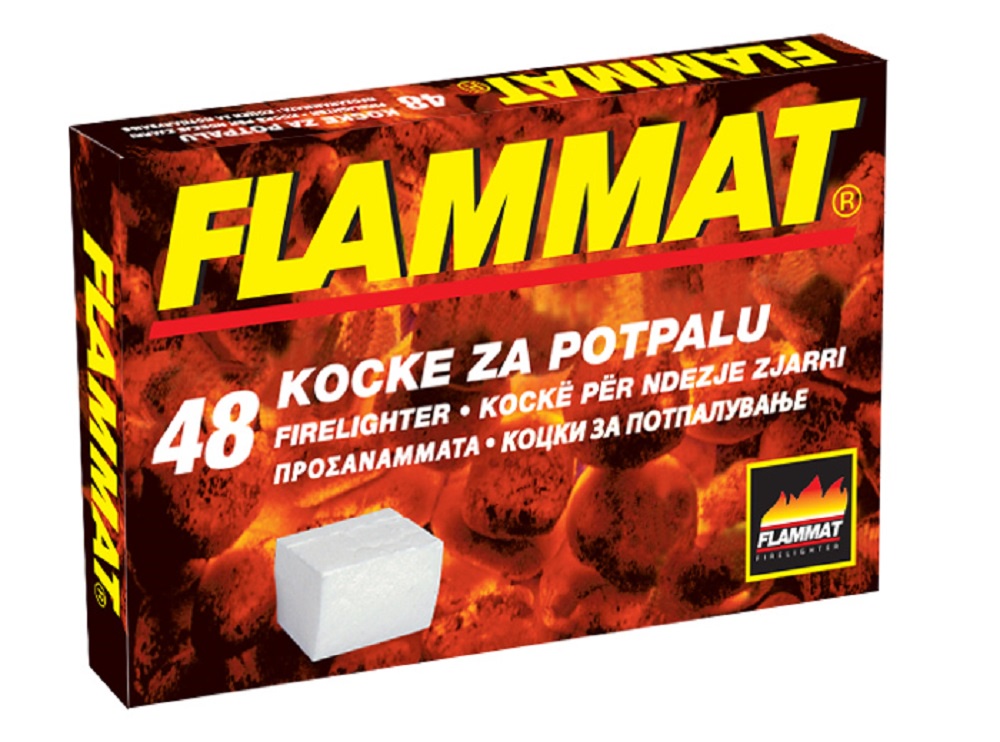 

FLAMMAT Standart Кубики для розжига каминов, мангалов, костров и т.д.