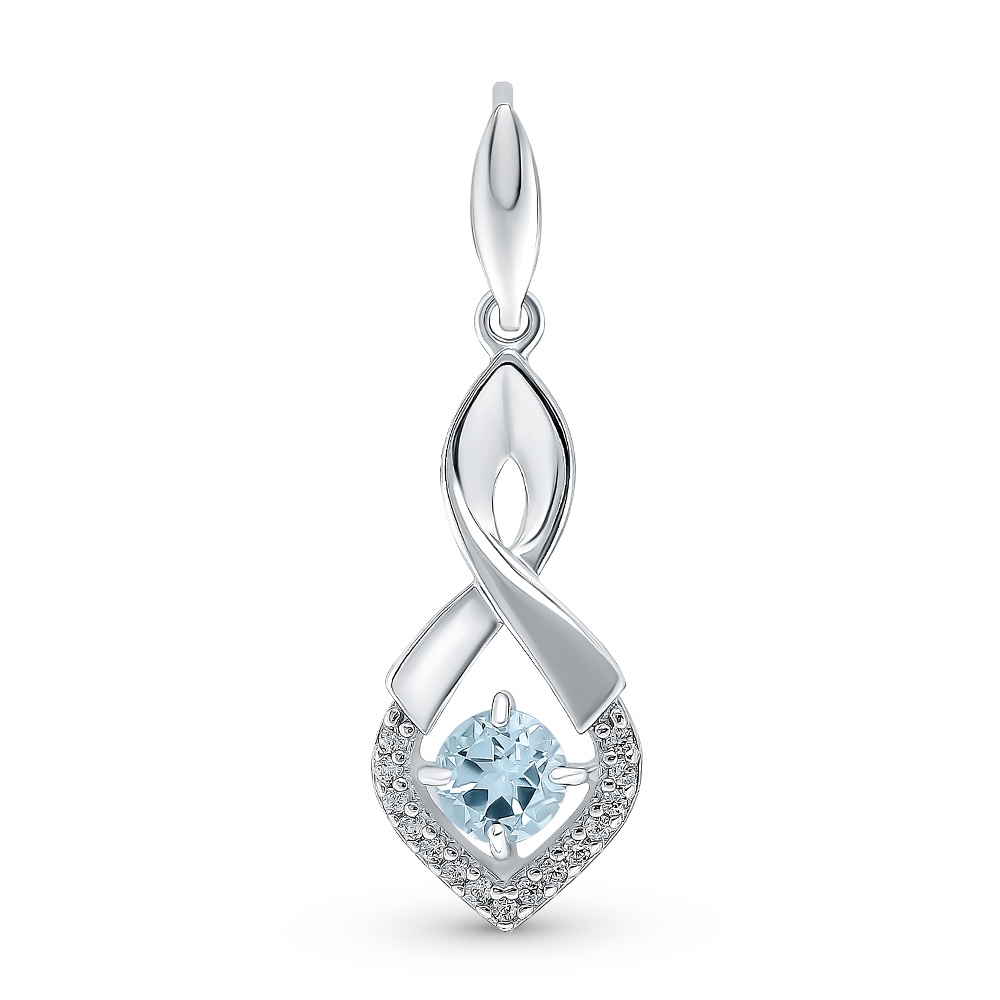 

Кулон из серебра 585Gold 703006123, топаз, 703006123