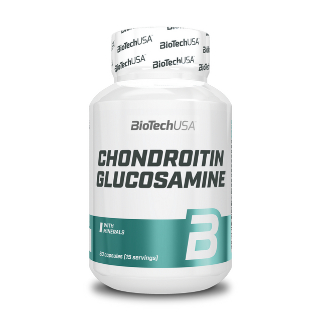Хондроитин и глюкозамин BioTechUSA Chondroitin Glucosamine капсул 60 шт