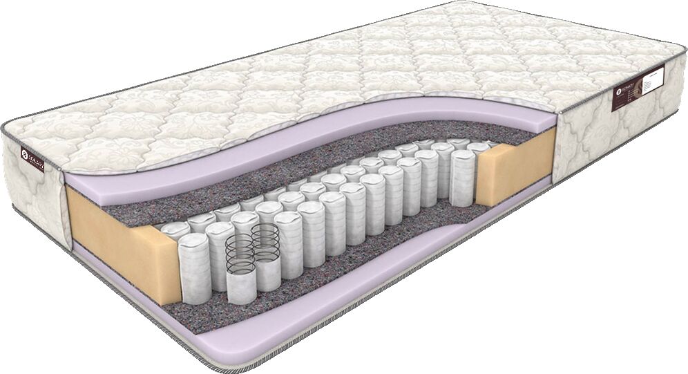 

Матрас Sonary Urban Almada 195х186, Бежевый;белый;серый;серебристый, Almada