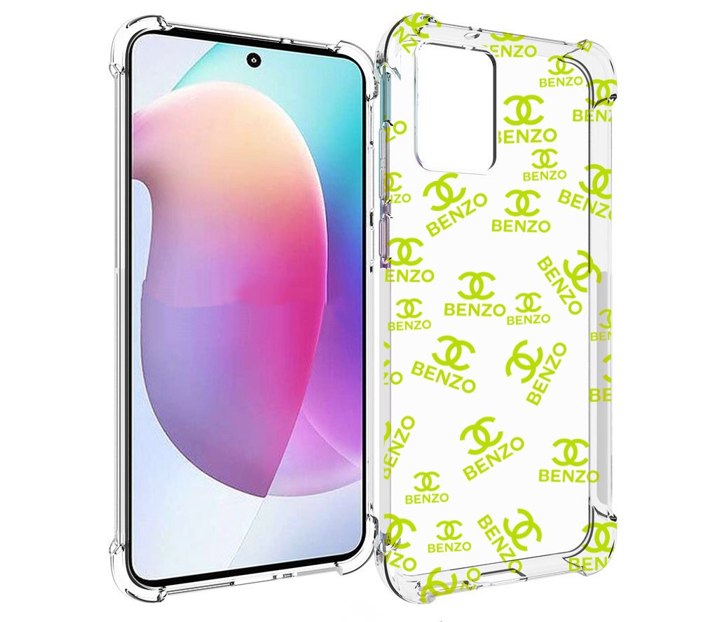 

Чехол MyPads Белый-Бензо для Motorola Edge 30 Neo, Прозрачный, Tocco