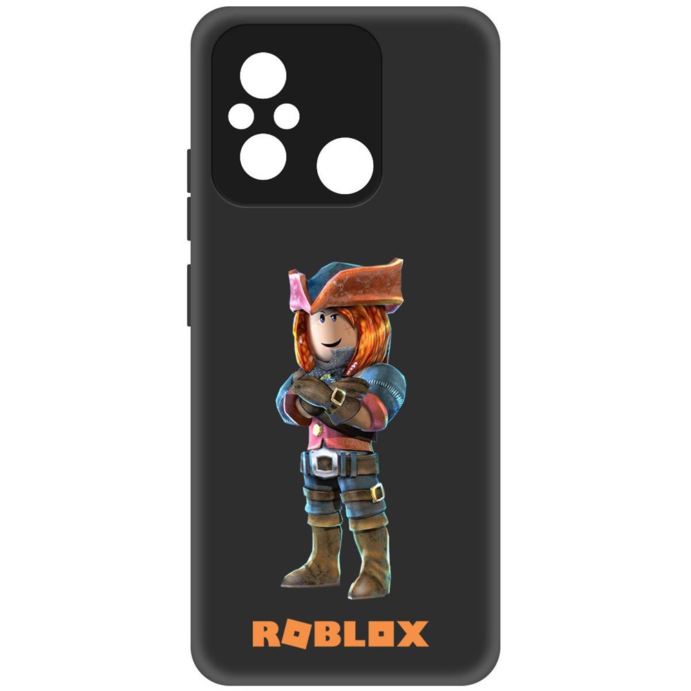 

Чехол-накладка Софт Roblox-Эзебель для Xiaomi Redmi 12C, Черный