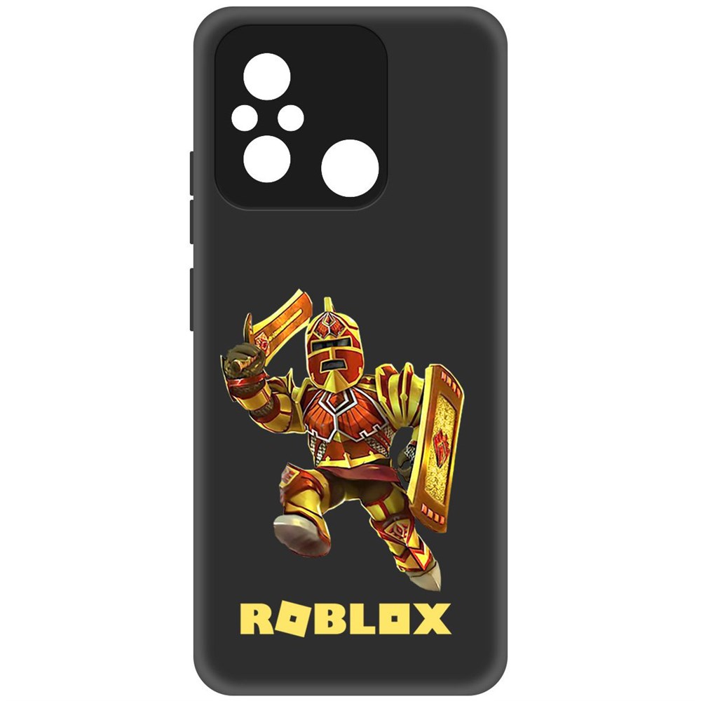 

Чехол-накладка Софт Roblox-Рэдклифф для Xiaomi Redmi 12C, Черный