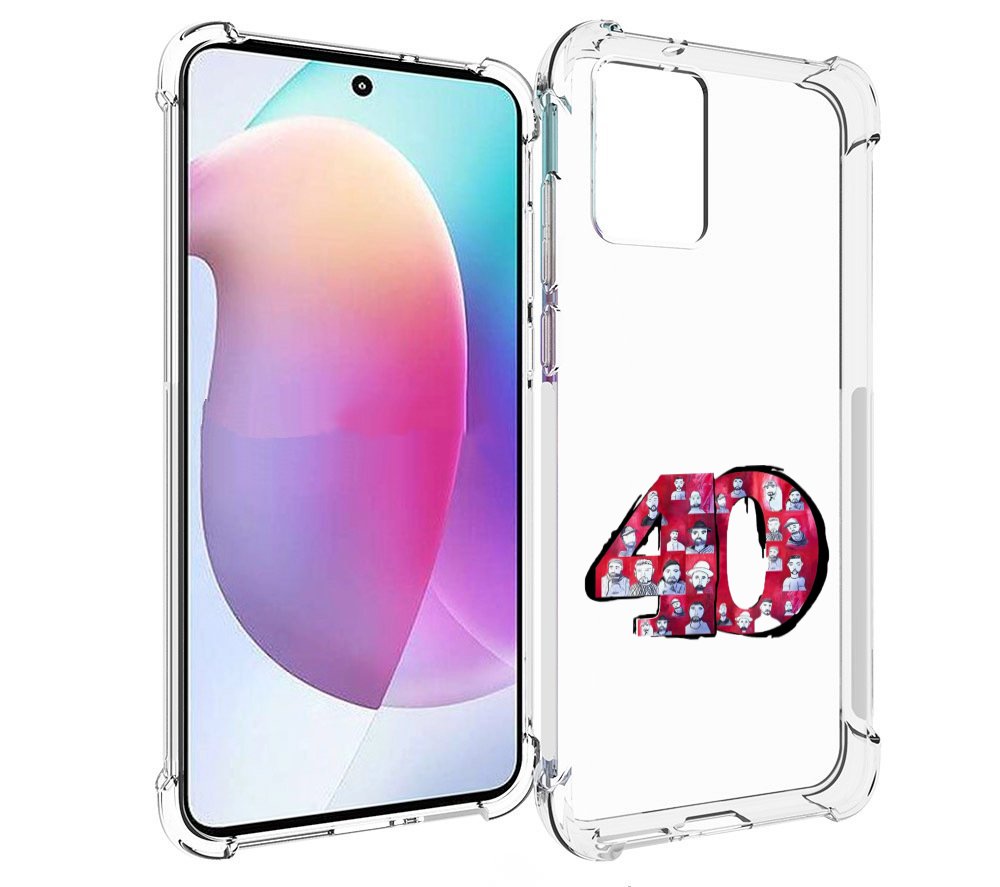 

Чехол MyPads Баста 40 Баста для Motorola Edge 30 Neo, Прозрачный, Tocco