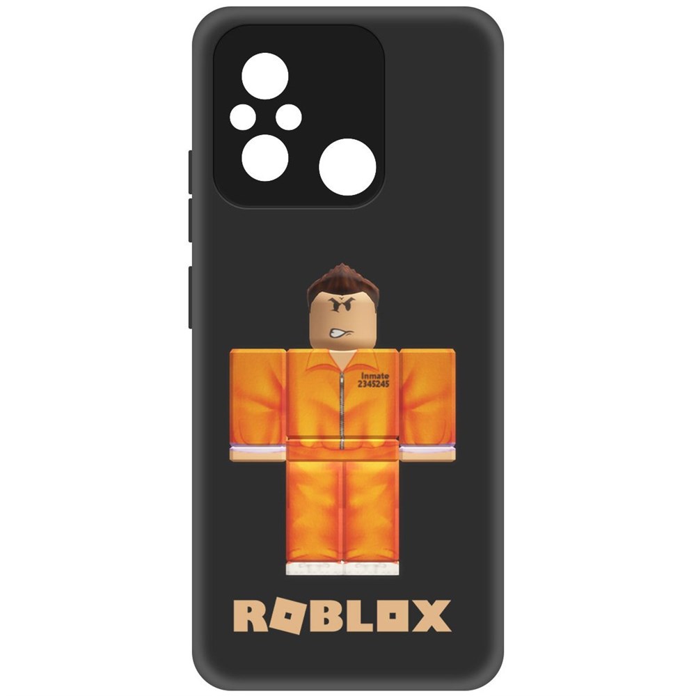 Чехол-накладка Софт Roblox-Заключенный для Xiaomi Redmi 12C