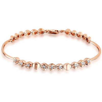 

Браслет из красного золота с бриллиантом р.  Master Brilliant 10-120386-00-00, 10-120386-00-00