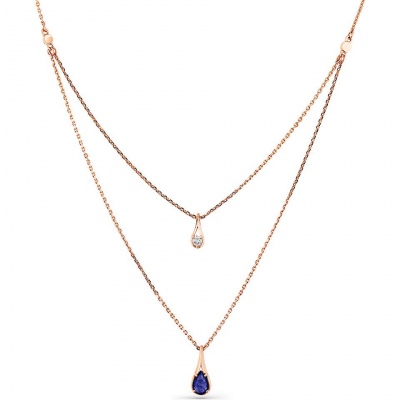 

Колье из красного золота с сапфиром и бриллиантом 41 см Master Brilliant 6-160388-00-02, 6-160388-00-02