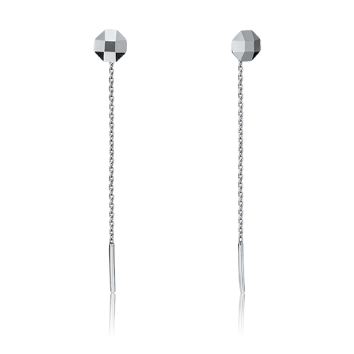 

Серьги из белого золота PLATINA jewelry 02-4149-00-000-1120-04, 02-4149-00-000-1120-04