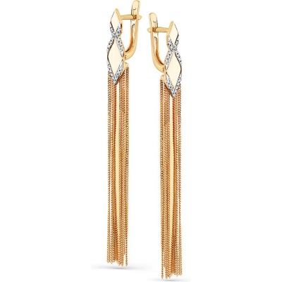 

Серьги из жёлтого золота с 38 бриллиантами Master Brilliant 2-300039-00-00, 2-300039-00-00