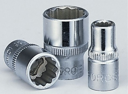 

Головка 30мм 12-Гранная 1/2dr Короткая Force 54930 FORCE арт. 54930